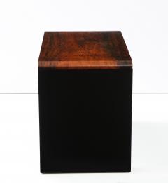 Set of Italian Rosewood and Ebony Lacquered Nesting Tables circa 1970 - 2652857