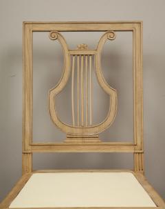 Set of Lyre Back Dining Chairs - 1115852