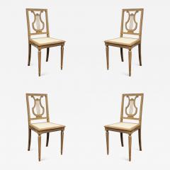 Set of Lyre Back Dining Chairs - 1120672