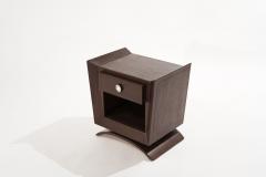 Set of Mahogany Bedside Tables by Brown Saltman C 1950s - 2649928