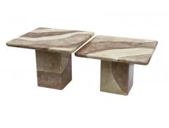 Set of Mid Century Postmodern Side Tables or Cocktail Table after Enrique Garcel - 3627802