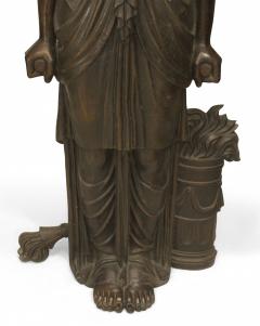 Set of Monumental Bronze Egyptian Figures - 4322358