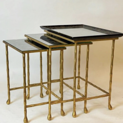 Set of Nesting Tables From Maison Jansen France 1960s - 3866246