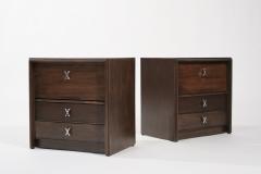 Set of Nightstands by Paul Frankl C 1950s - 3448551
