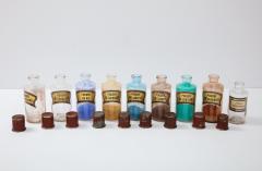 Set of Nine Pigment Jars - 2042697