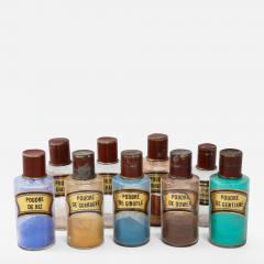 Set of Nine Pigment Jars - 2044374