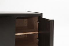 Set of Pedestal Bedside Tables in Espresso 1960s - 2522901