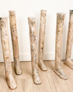 Set of Seven Californian Ceramic Art Feet circa 1970 - 2506099