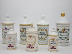 Set of Seven French Apothecary Jars - 2681788