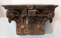 Set of Seven Hand Carved Antique 18th Century Capitals - 3525238
