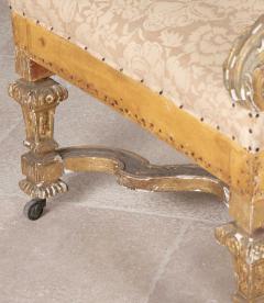 Set of Six 19th Century Louis XIV Style Giltwood Dining Chairs and Two Armchairs - 4234438