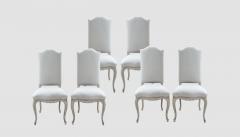 Set of Six 19th Century Louis XV Dining Chairs - 3855277