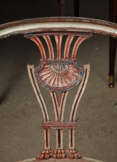 Set of Six 19th c Gustavian Dining Chairs - 4441745