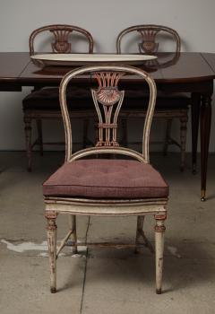 Set of Six 19th c Gustavian Dining Chairs - 4441749