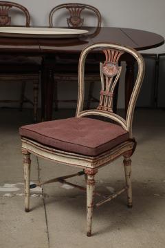 Set of Six 19th c Gustavian Dining Chairs - 4441751