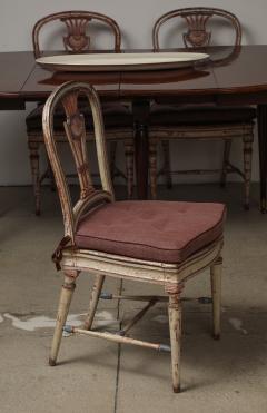 Set of Six 19th c Gustavian Dining Chairs - 4441752