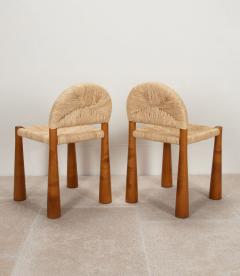 Set of Six 20th Century Italian Chairs by Alessandro Becchi - 4216361
