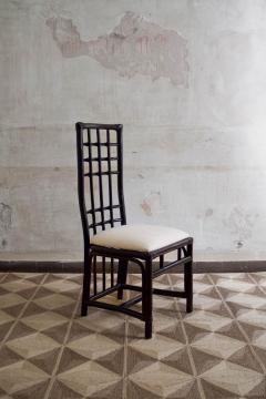 Set of Six Bamboo Chairs 1980s - 4364739