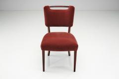 Set of Six Beech Dining Chairs by a European Cabinetmaker Europe ca 1950s - 4253515