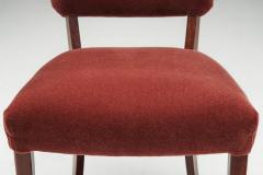 Set of Six Beech Dining Chairs by a European Cabinetmaker Europe ca 1950s - 4253517