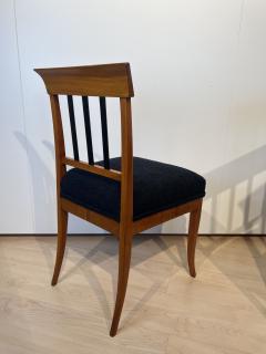 Set of Six Biedermeier Chairs Cherry Wood Ebony South Germany circa 1830 - 3401036