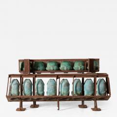 Set of Six Bronze Doll Head and set of Eight Bronze Doll Torso Molds - 4426239