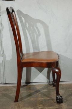 Set of Six Chippendale Style Side Chairs - 4538125