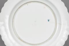 Set of Six Copeland Cobalt Blue Plates - 3076518