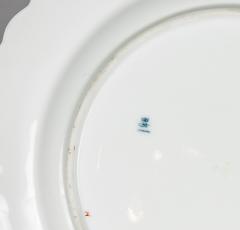 Set of Six Copeland Cobalt Blue Plates - 3076519