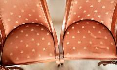 Set of Six Empire Style Gondola Dining Chairs - 4308536