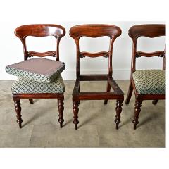 Set of Six English Victorian Dining Chairs - 4245614