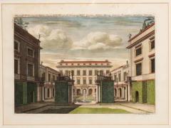Set of Six Framed Hand Colored Engravings of Swedish Royal Residences - 4131161