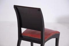 Set of Six French Chairs Art Deco 1920s 1930s - 3628457