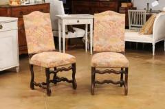 Set of Six French Louis XIII Style 19th Century Dining Room Side Chairs - 3521559
