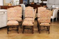 Set of Six French Louis XIII Style 19th Century Dining Room Side Chairs - 3521662