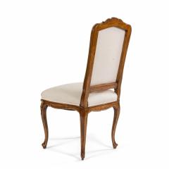 Set of Six French Louis XV Painted Side Chairs - 1419683