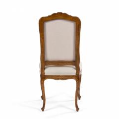 Set of Six French Louis XV Painted Side Chairs - 1419685