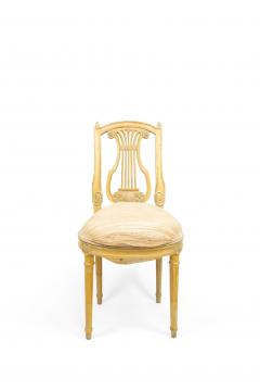 Set of Six French Louis XVI Lyre Side Chairs - 1419019