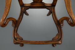 Set of Six George I Revival Walnut Dining Chairs - 1120870