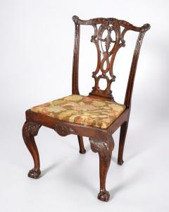 Set of Six George II Mahogany Dining Chairs c 1760 - 4719684