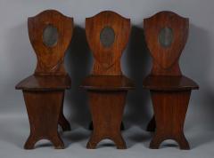 Set of Six Georgian Hall Chairs - 1811397