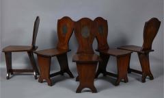 Set of Six Georgian Hall Chairs - 1811400