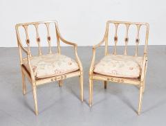 Set of Six Georgian Painted Chairs - 3364668