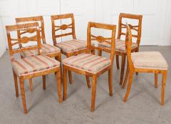 Set of Six German 19th Century Biedermeier Dining Chairs - 1213197