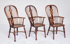 Set of Six High Back Windsor Chairs - 4562713
