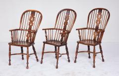 Set of Six High Back Windsor Chairs - 4562714