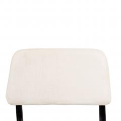 Set of Six Italian Muslin Ebonized Side Chairs - 1378344