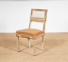 Set of Six Italian Neoclassical Dining Chairs - 4115266