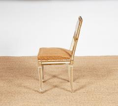 Set of Six Italian Neoclassical Dining Chairs - 4115267