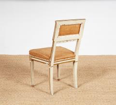 Set of Six Italian Neoclassical Dining Chairs - 4115268